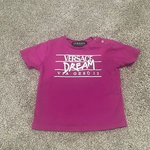12-18 Months, Pink Versace shirt